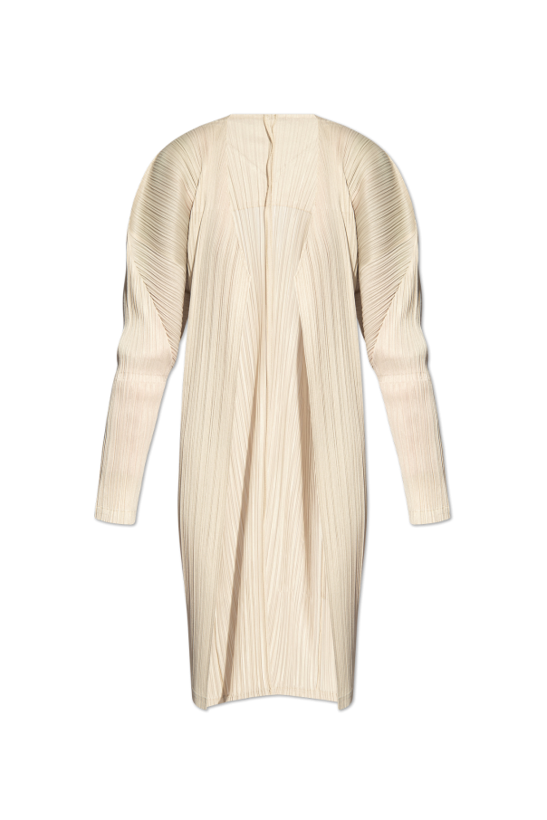 Cream Pleated cardigan Issey Miyake Pleats Please - Biname-fmedShops  Switzerland